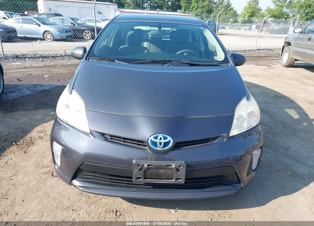 2012 TOYOTA PRIUS VIN: JTDKN3DU5C1541956