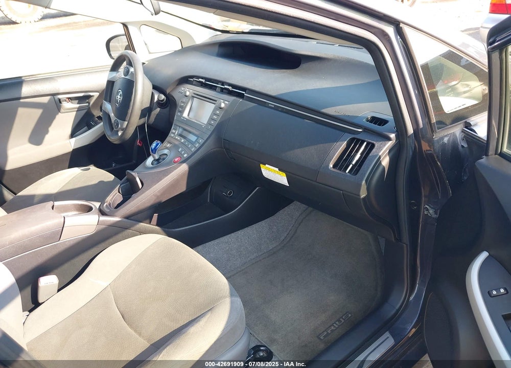 2012 TOYOTA PRIUS VIN: JTDKN3DU5C1541956