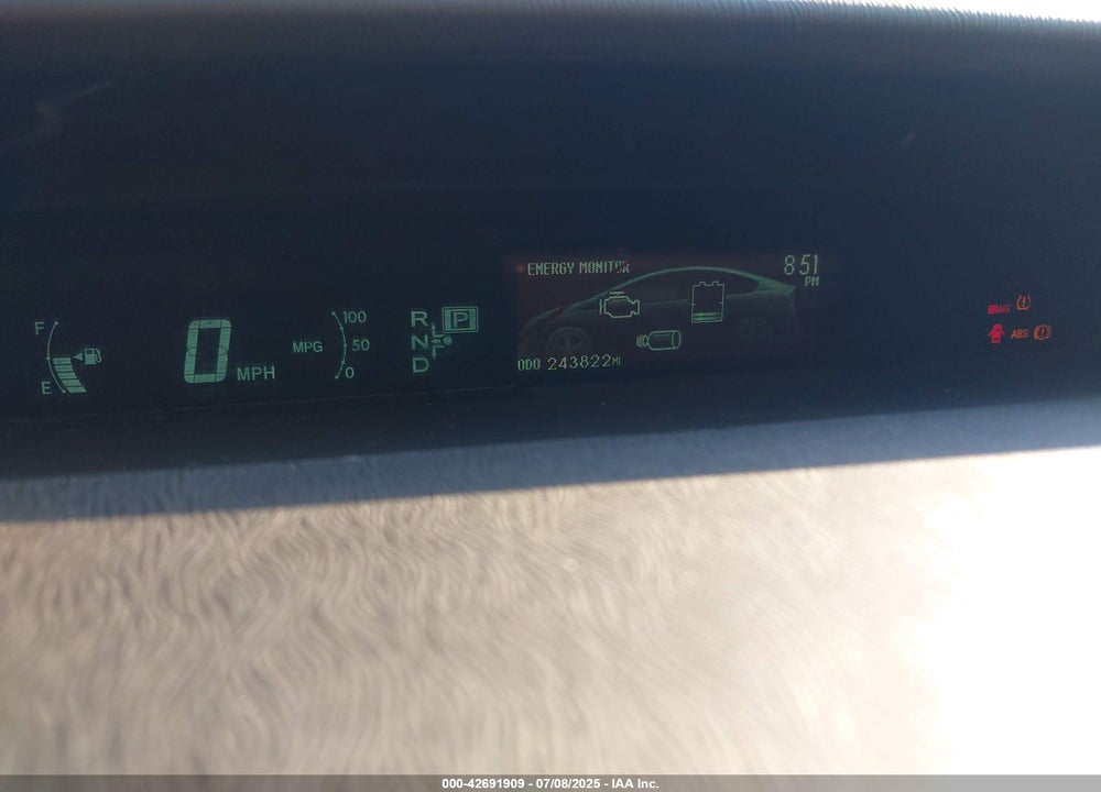 2012 TOYOTA PRIUS VIN: JTDKN3DU5C1541956