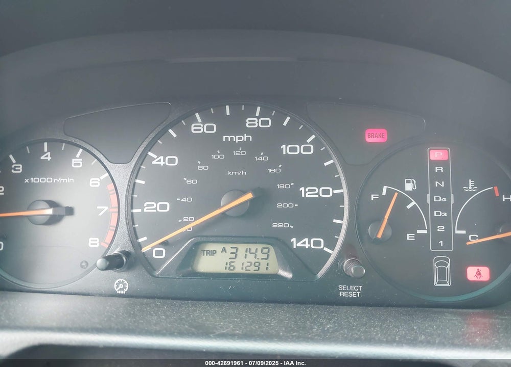 2001 HONDA ODYSSEY EX VIN: 2HKRL186X1H573828