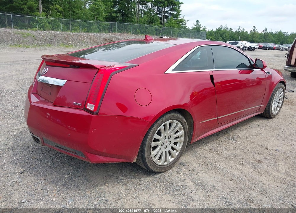 2012 CADILLAC CTS VIN: 1G6DS1E39C0149454