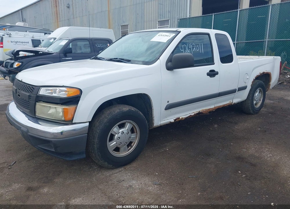 2007 CHEVROLET COLORADO LT VIN: 1GCCS199978153597