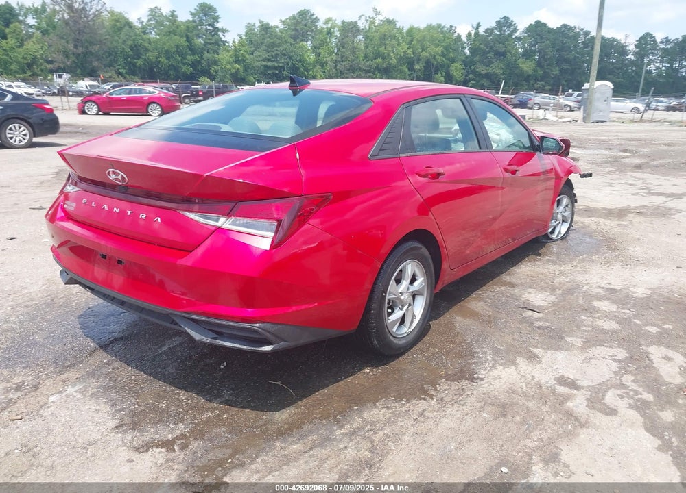 2021 HYUNDAI ELANTRA VIN: 5NPLL4AG7MH023324