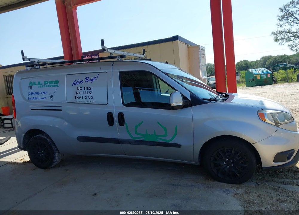 2015 RAM PROMASTER CITY TRADESMAN SLT VIN: ZFBERFBT6F6A44201