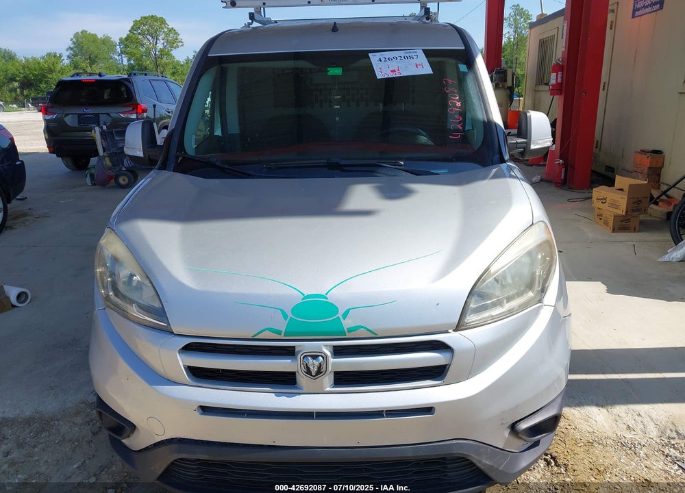 2015 RAM PROMASTER CITY TRADESMAN SLT VIN: ZFBERFBT6F6A44201