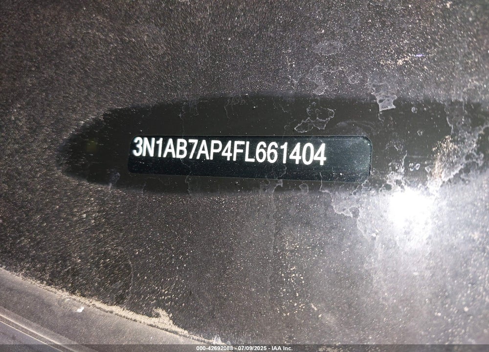 2015 NISSAN SENTRA VIN: 3N1AB7AP4FL661404
