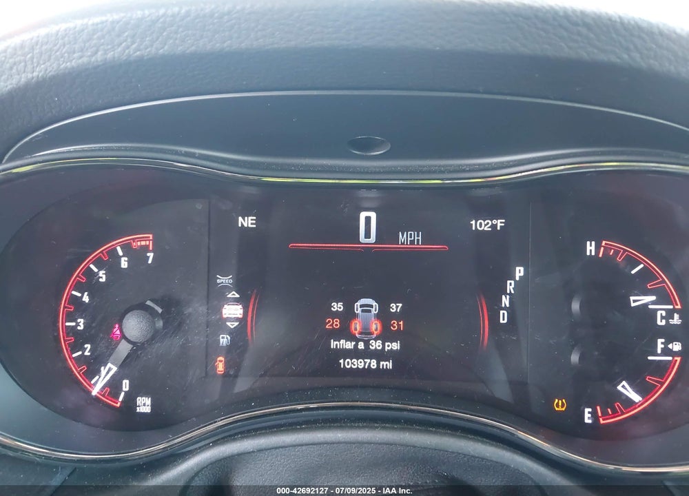 2020 DODGE DURANGO VIN: 1C4RDJDG1LC261634