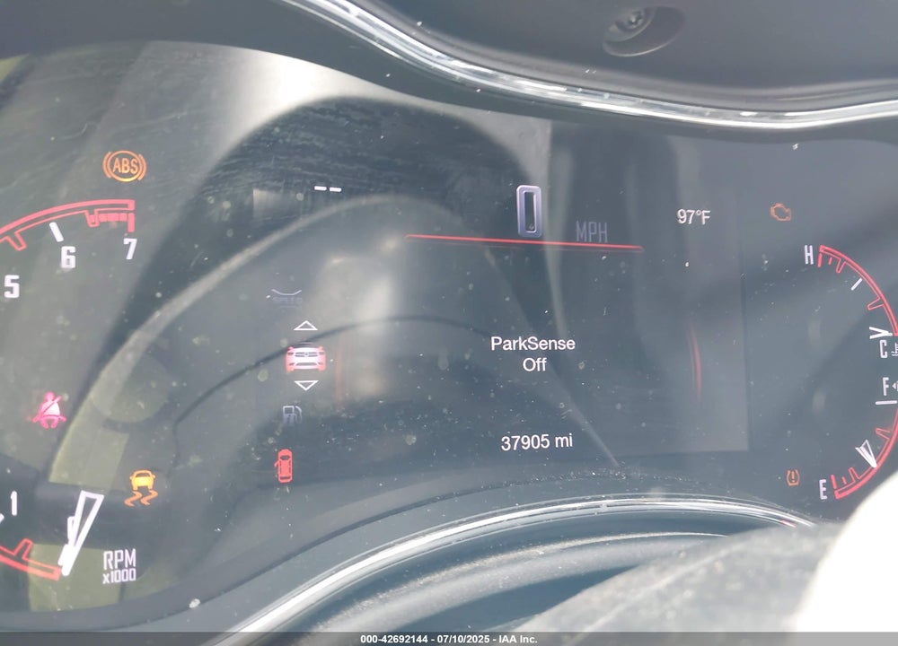 2016 DODGE DURANGO VIN: 1C4RDHDG0GC330814