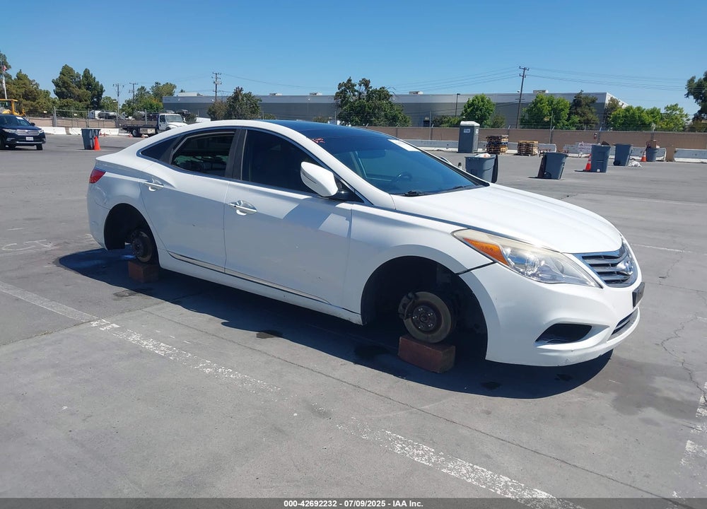 2013 HYUNDAI AZERA VIN: KMHFH4JG4DA325641