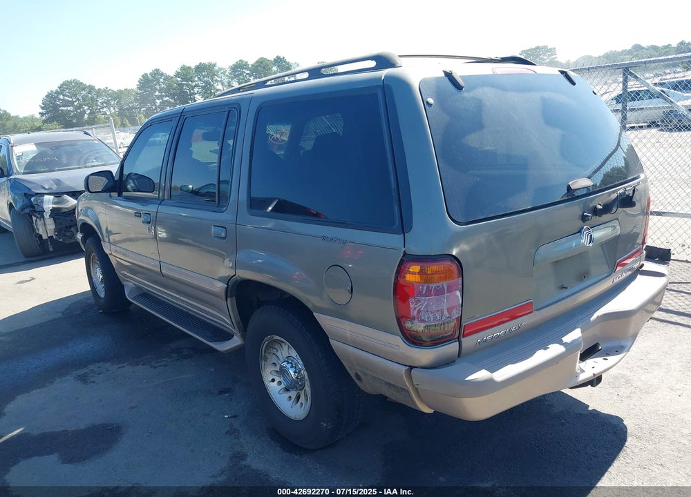 2001 MERCURY MOUNTAINEER VIN: 4M2ZU86P61UJ00123
