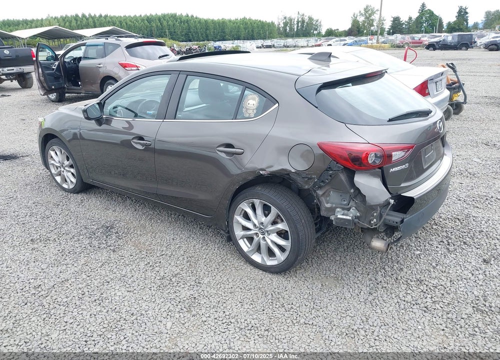 2014 MAZDA 3 S GRAND TOURING VIN: JM1BM1M39E1195508