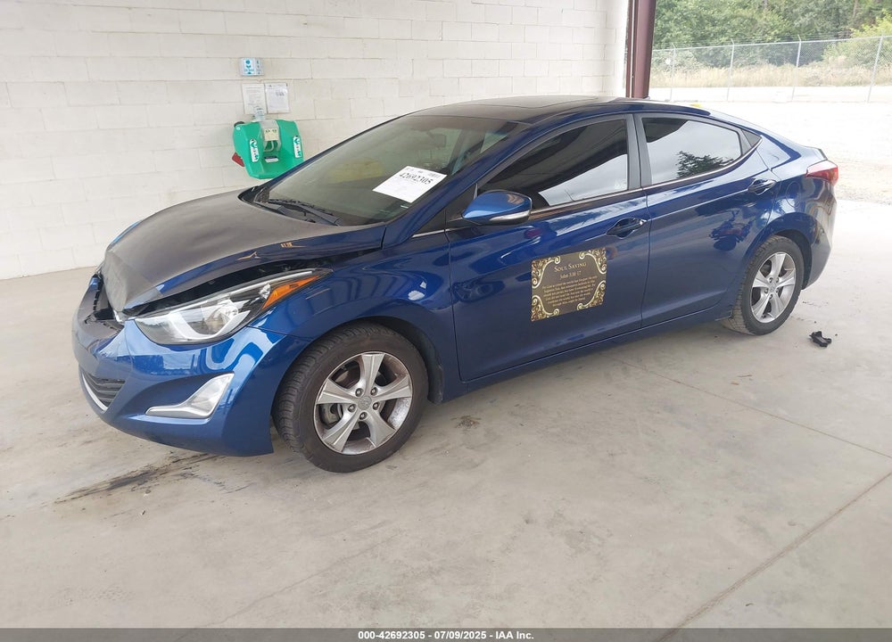 2016 HYUNDAI ELANTRA VALUE EDITION VIN: 5NPDH4AE6GH736529