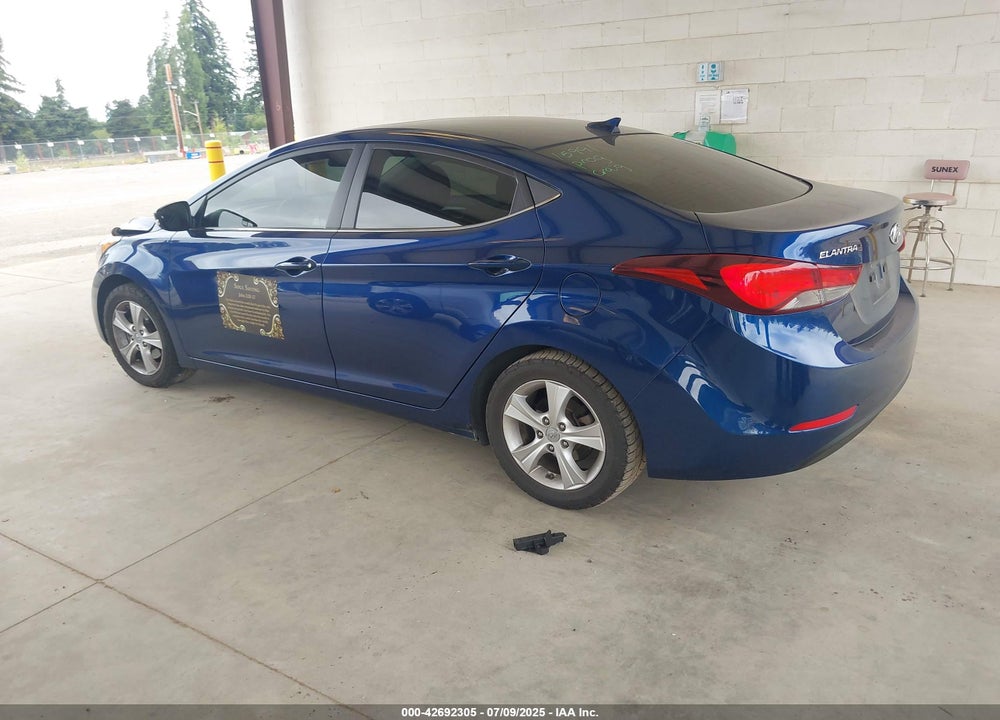 2016 HYUNDAI ELANTRA VALUE EDITION VIN: 5NPDH4AE6GH736529