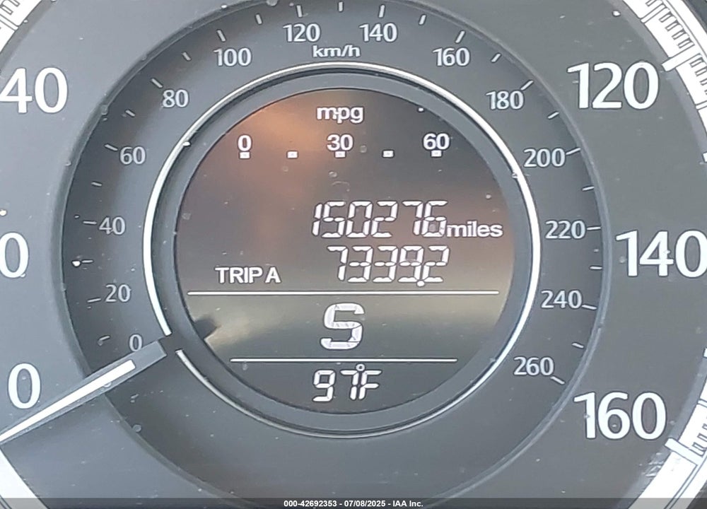 2015 HONDA ACCORD VIN: 1HGCR2F7XFA067101