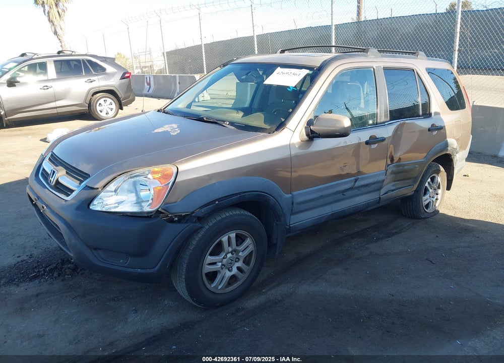 2002 HONDA CR-V EX VIN: JHLRD78882C065827