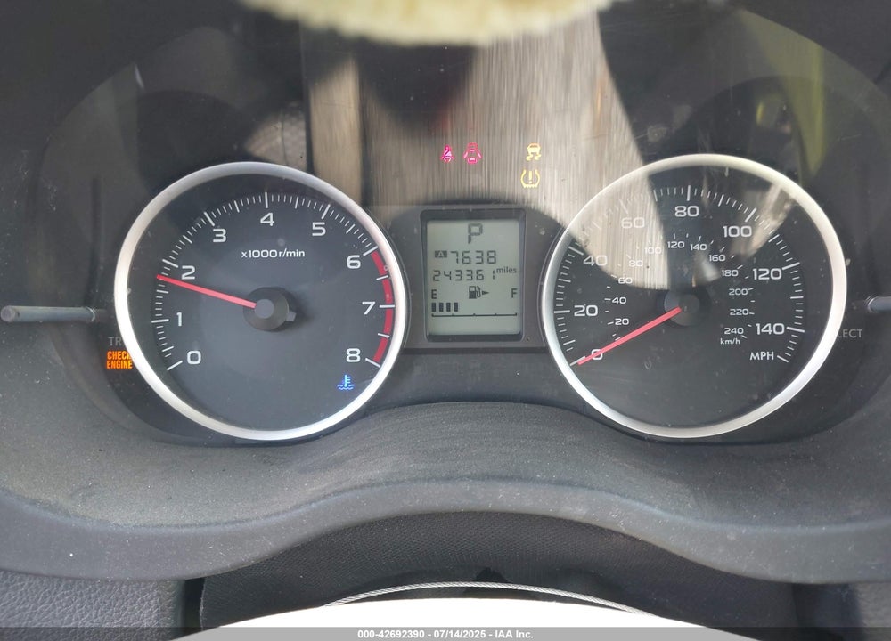 2014 SUBARU FORESTER VIN: JF2SJAEC2EH400165