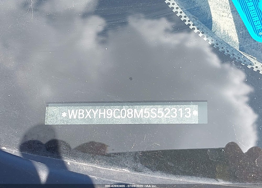 2021 BMW X2 SDRIVE28I VIN: WBXYH9C08M5S52313