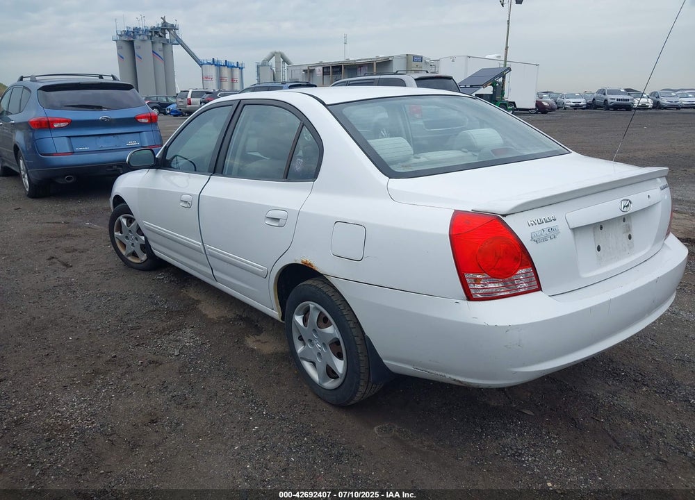 2005 HYUNDAI ELANTRA GLS/GT VIN: KMHDN46DX5U154585