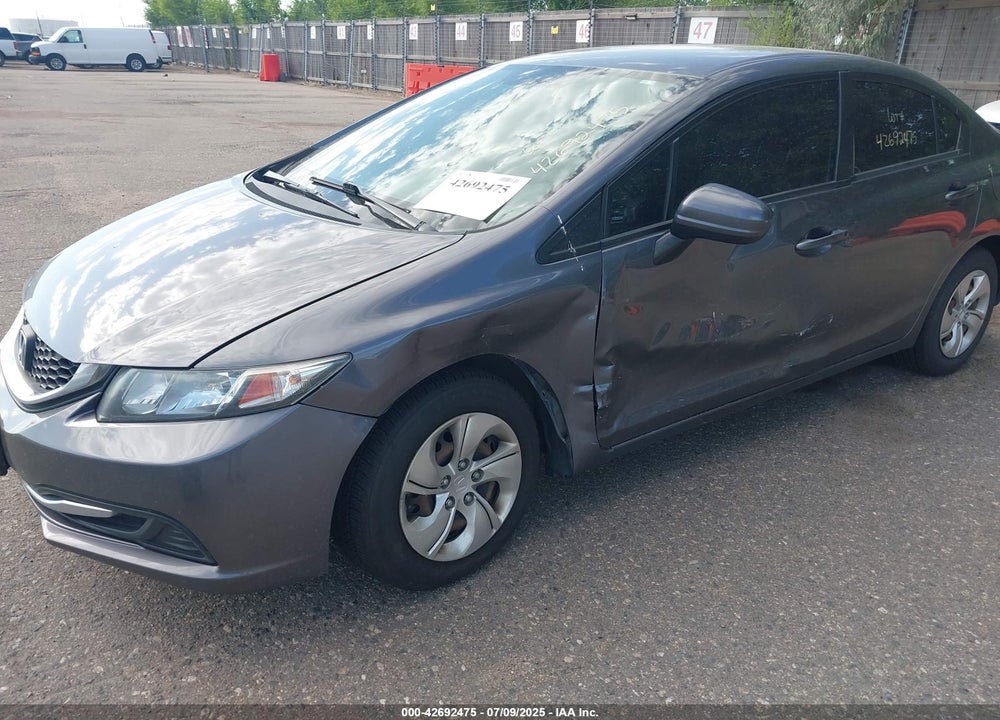 2015 HONDA CIVIC VIN: 19XFB2F51FE002584