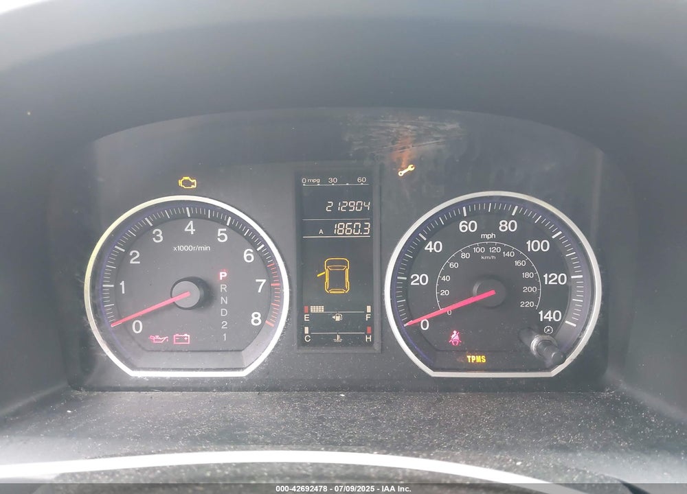 2009 HONDA CR-V VIN: 5J6RE38379L030577
