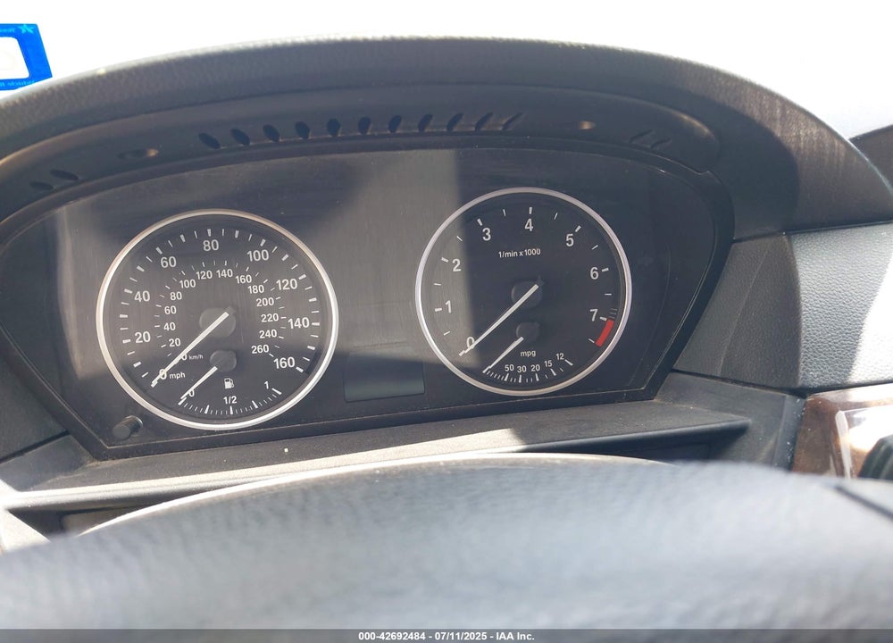 2010 BMW 5 SERIES VIN: WBANV1C51AC156923