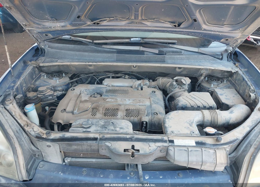 2005 HYUNDAI TUCSON GL VIN: KM8JM12B05U165149