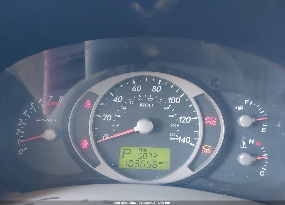 2005 HYUNDAI TUCSON GL VIN: KM8JM12B05U165149