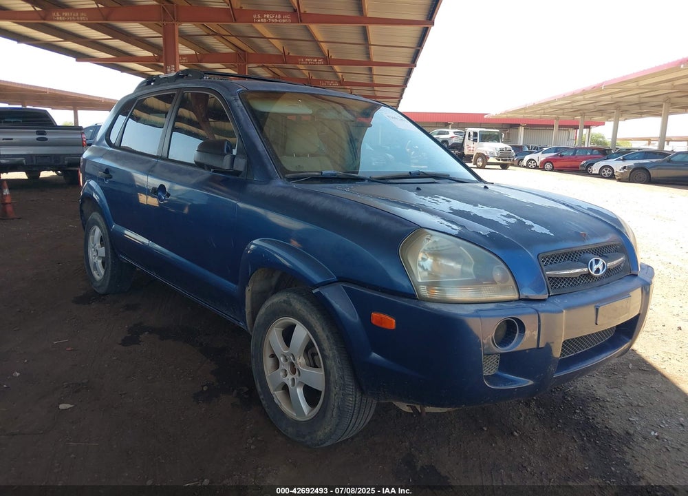 2005 HYUNDAI TUCSON GL VIN: KM8JM12B05U165149