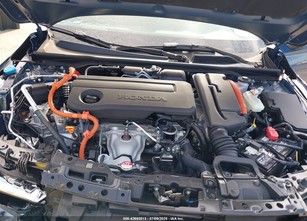 2025 HONDA CIVIC HYBRID VIN: 2HGFE4F81SH322436
