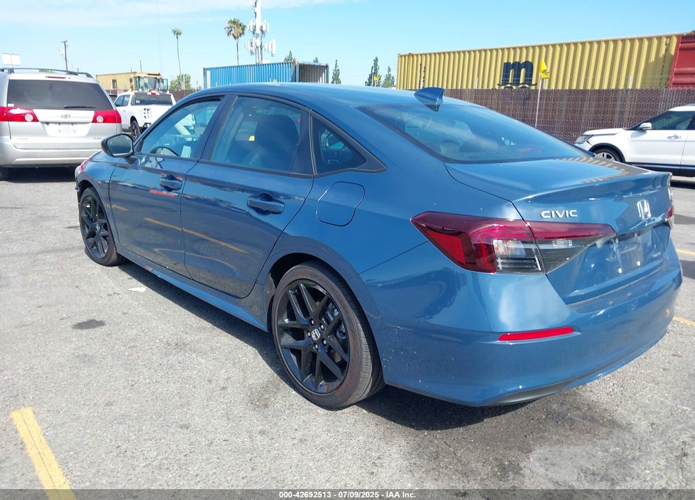 2025 HONDA CIVIC HYBRID VIN: 2HGFE4F81SH322436