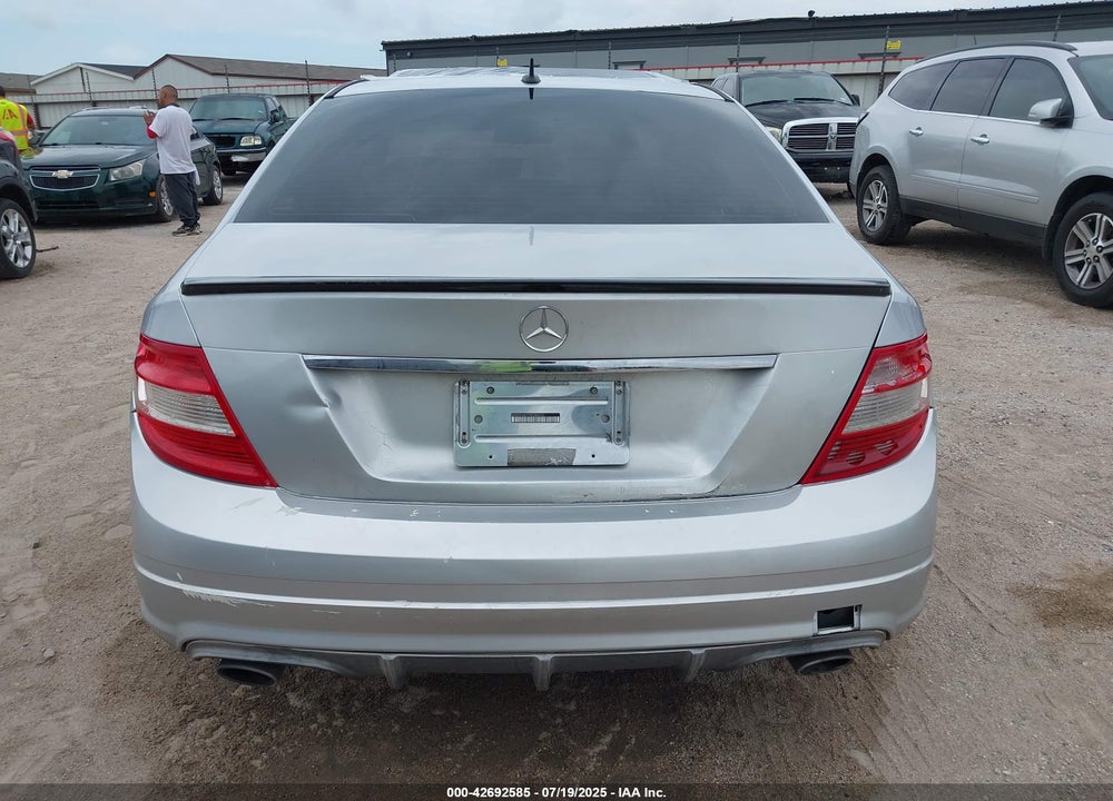 2009 MERCEDES-BENZ C CLASS VIN: WDDGF54X99F205253