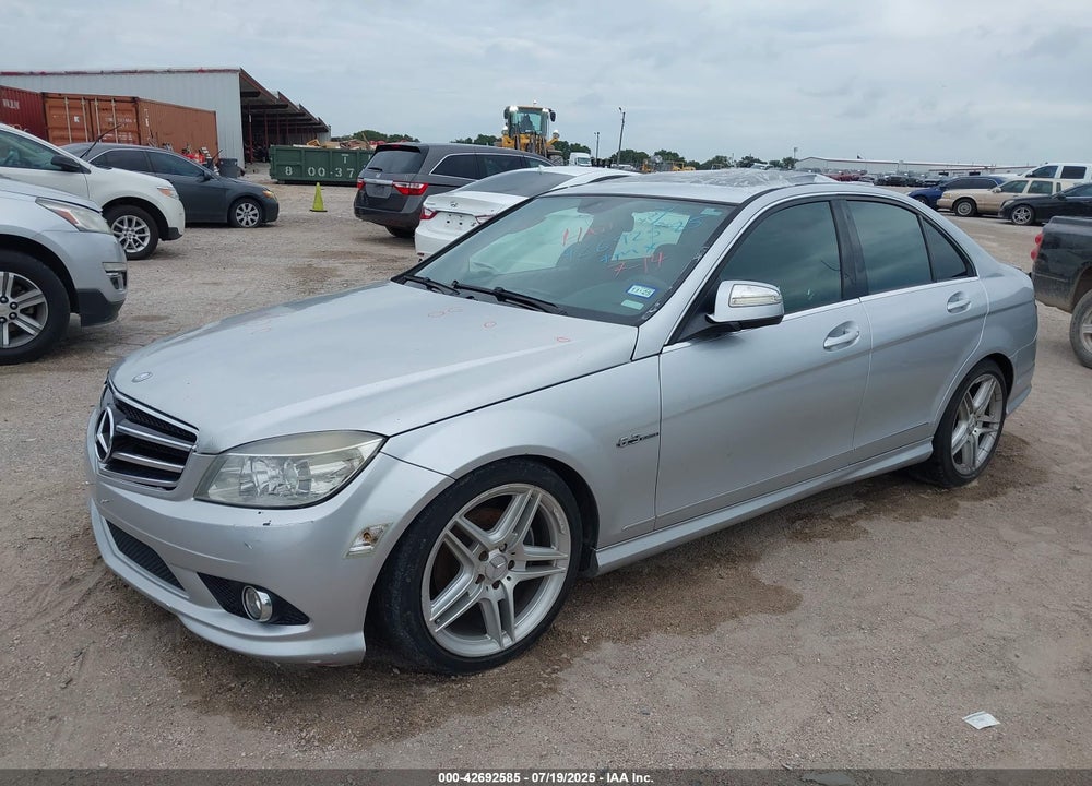 2009 MERCEDES-BENZ C CLASS VIN: WDDGF54X99F205253