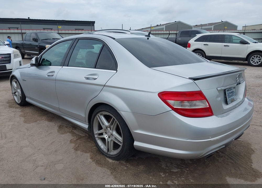 2009 MERCEDES-BENZ C CLASS VIN: WDDGF54X99F205253