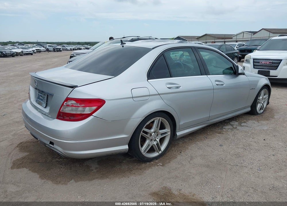 2009 MERCEDES-BENZ C CLASS VIN: WDDGF54X99F205253