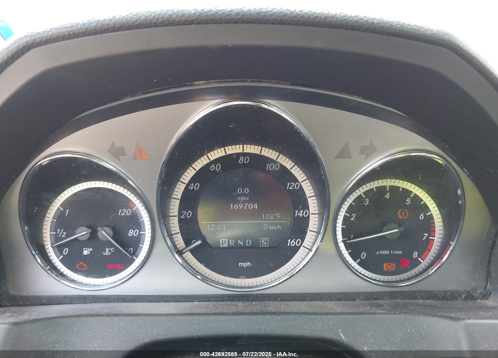 2009 MERCEDES-BENZ C CLASS VIN: WDDGF54X99F205253