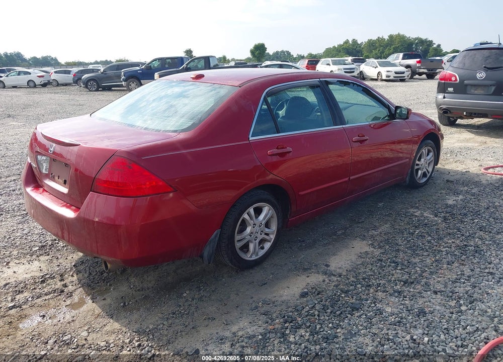 2007 HONDA ACCORD VIN: 1HGCM56817A166366
