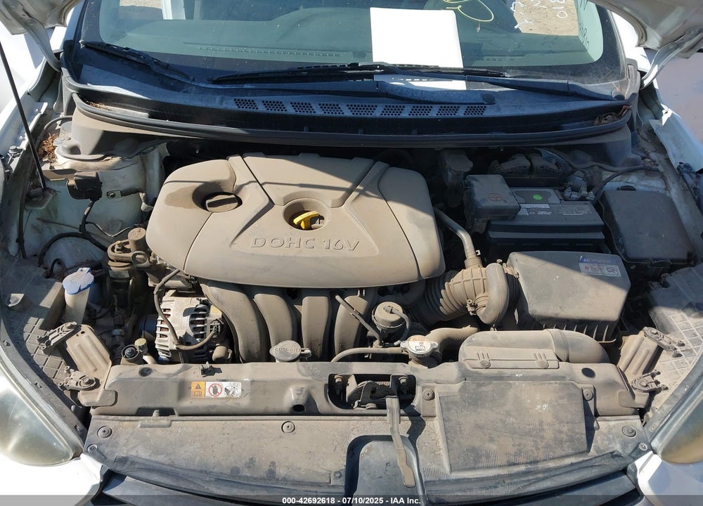 2013 HYUNDAI ELANTRA VIN: KMHDH6AE2DU018498