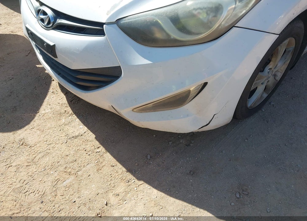 2013 HYUNDAI ELANTRA VIN: KMHDH6AE2DU018498