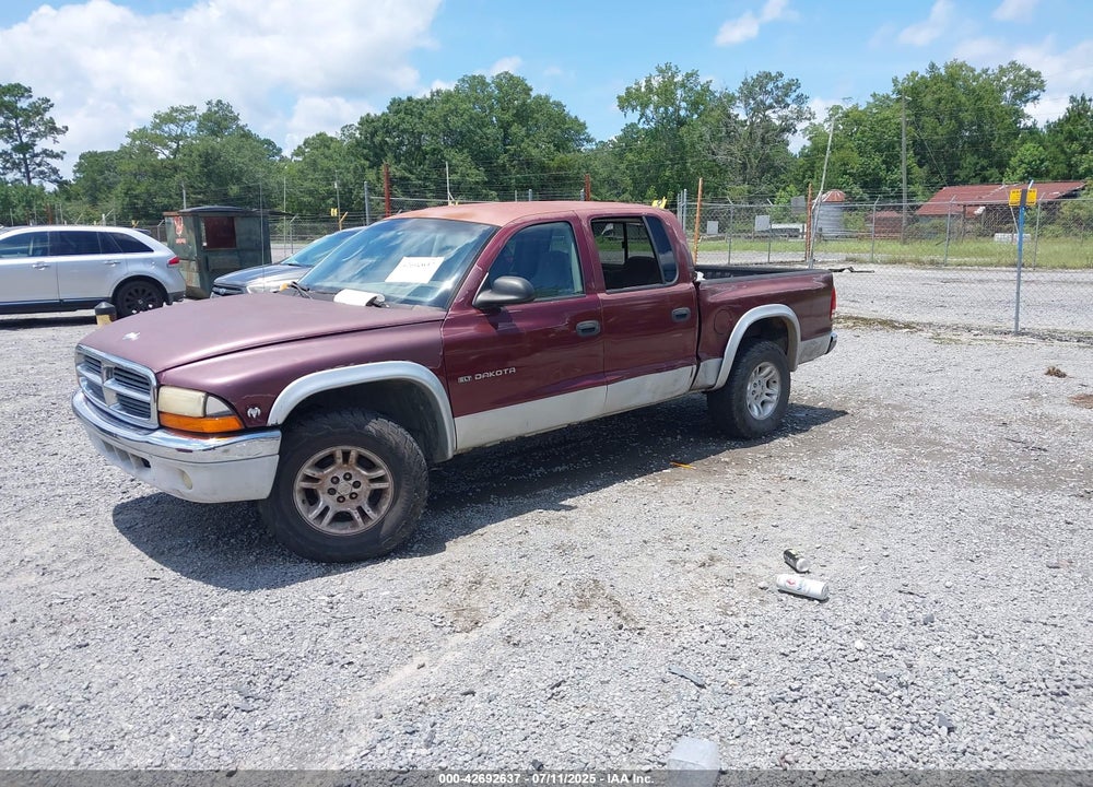 2001 DODGE DAKOTA SLT/SPORT VIN: 1B7GG2AN91S168614
