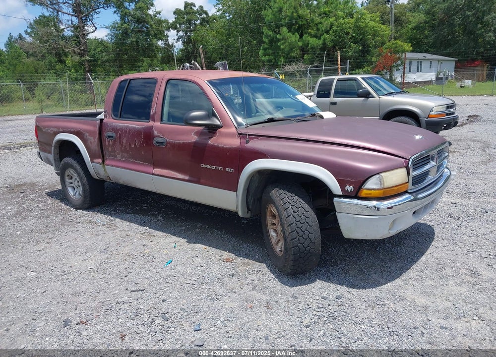 2001 DODGE DAKOTA SLT/SPORT VIN: 1B7GG2AN91S168614
