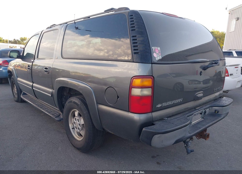 2001 CHEVROLET SUBURBAN 1500 VIN: 3GNFK16T51G255291
