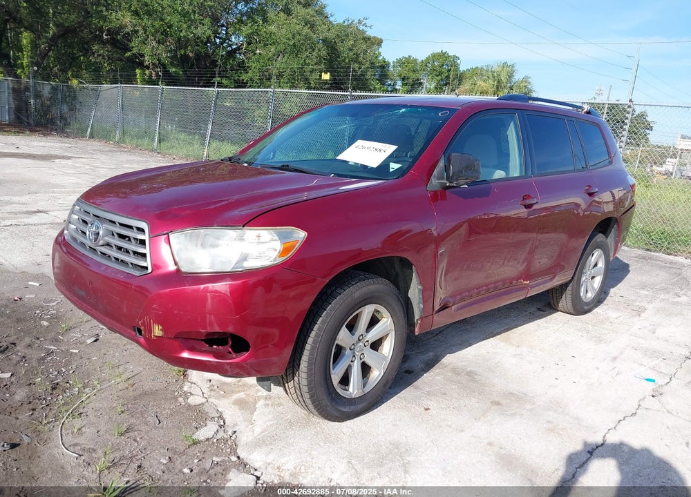 2008 TOYOTA HIGHLANDER VIN: JTEES41A082034949