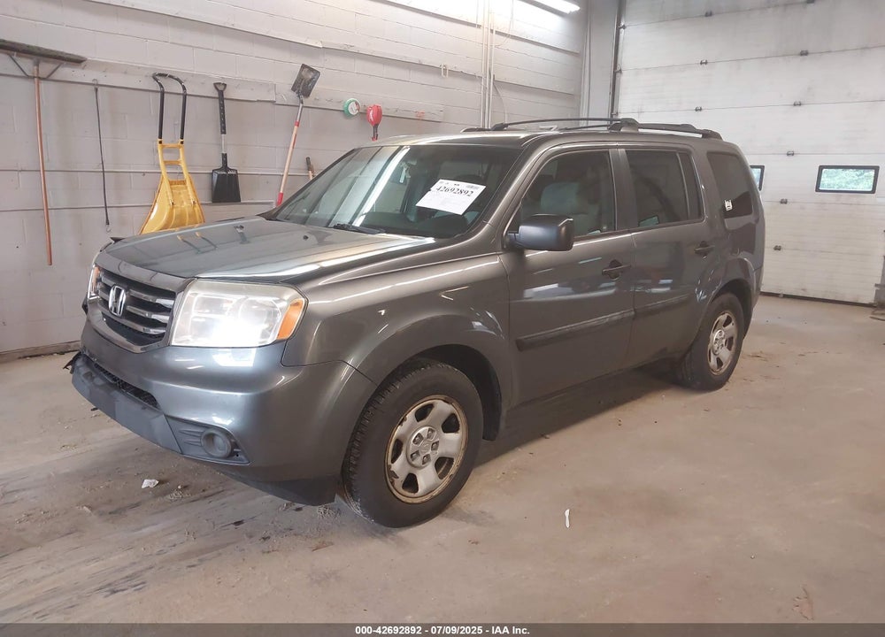 2012 HONDA PILOT VIN: 5FNYF4H26CB025408