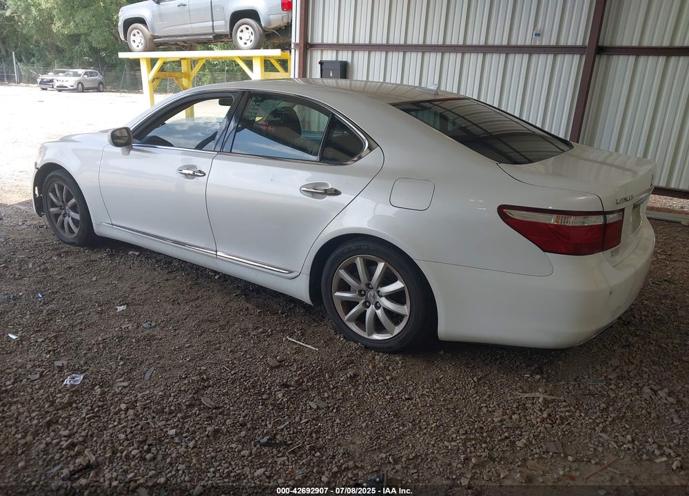2007 LEXUS LS460 VIN: JTHBL46F875009429