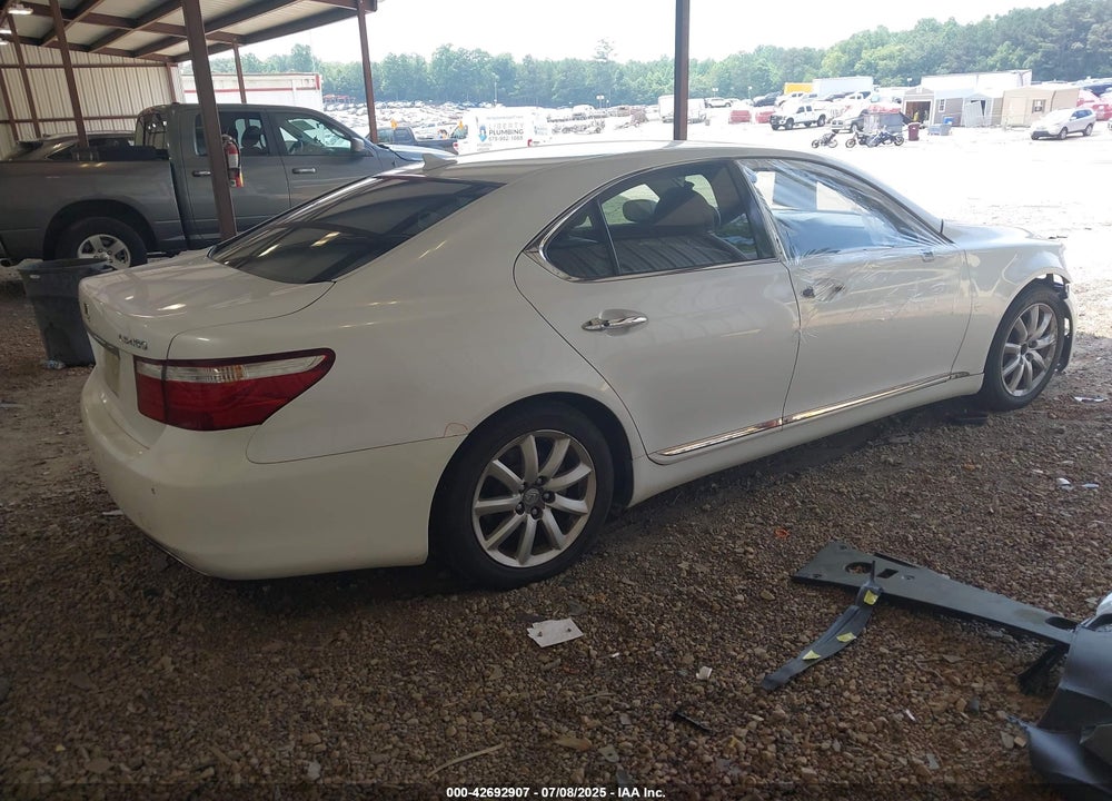 2007 LEXUS LS460 VIN: JTHBL46F875009429