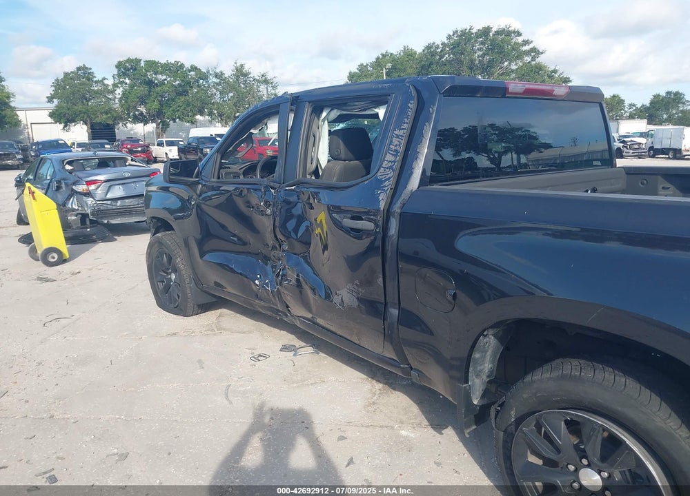 2023 CHEVROLET SILVERADO 1500 2WD SHORT BED CUSTOM VIN: 1GCPABEK9PZ201340