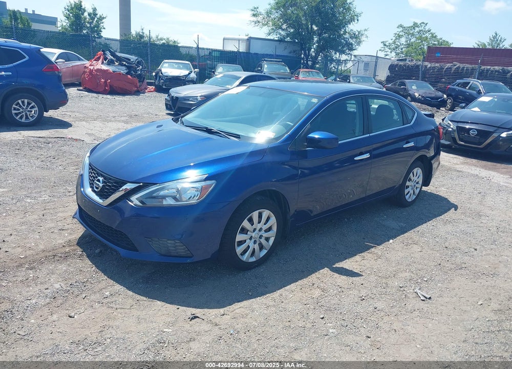 2016 NISSAN SENTRA VIN: 3N1AB7AP8GY292888
