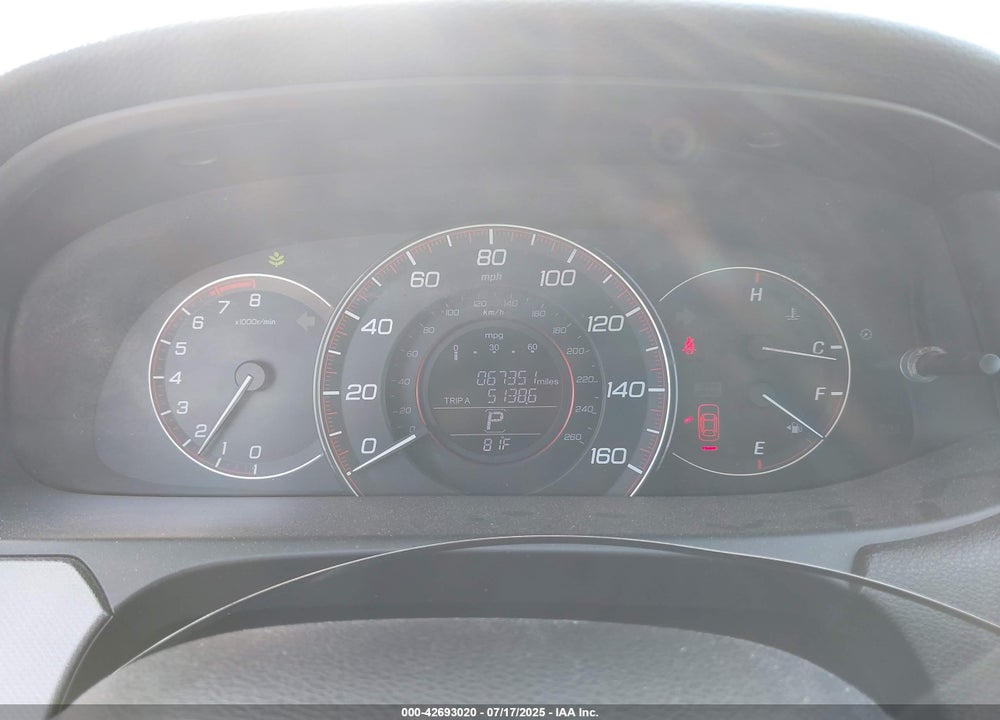 2014 HONDA ACCORD VIN: 1HGCT1B39EA011163