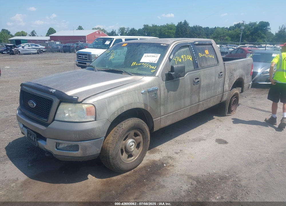 2004 FORD F-150 XLT VIN: 1FTRW14W74KC85445