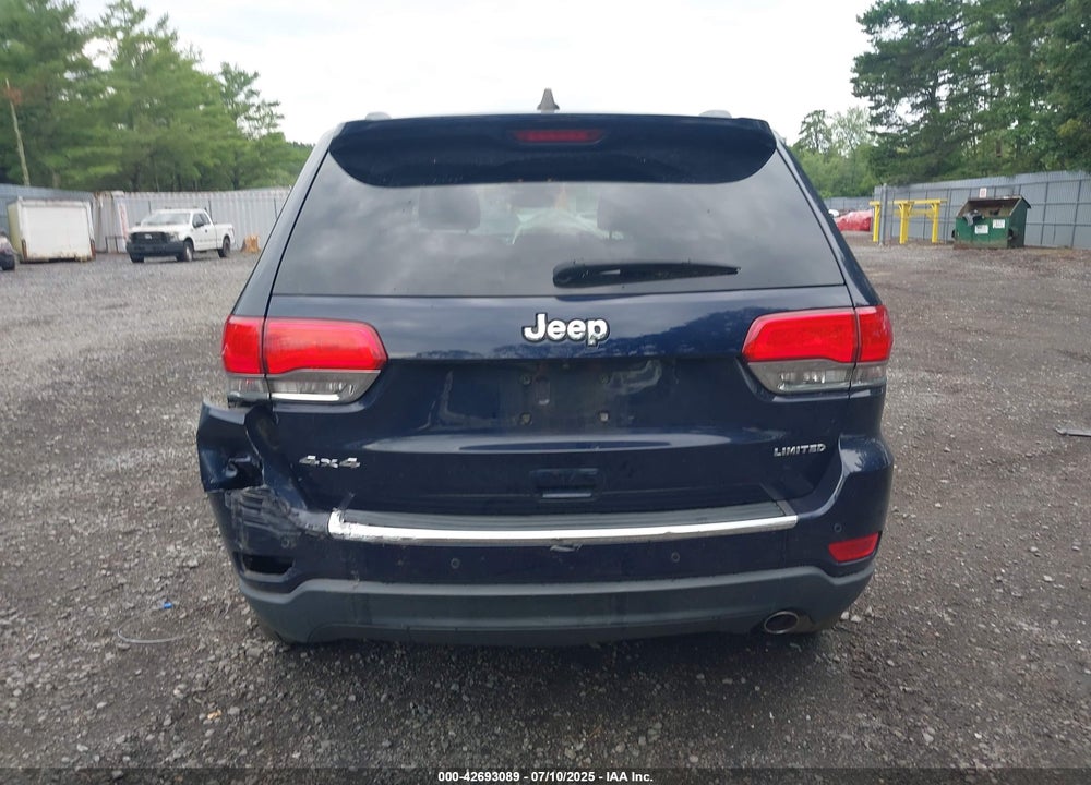 2017 JEEP GRAND CHEROKEE LIMITED VIN: 1C4RJFBG4HC692405